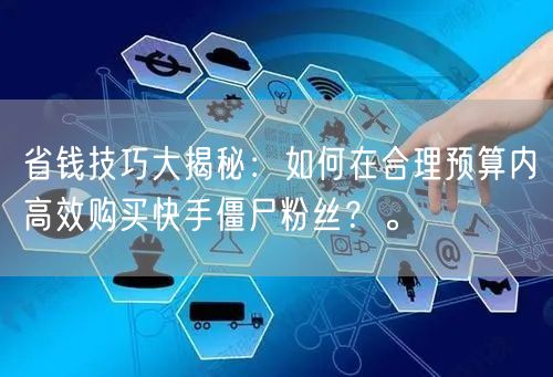 省钱技巧大揭秘:如何在合理预算内高效购买快手僵尸粉丝?。
