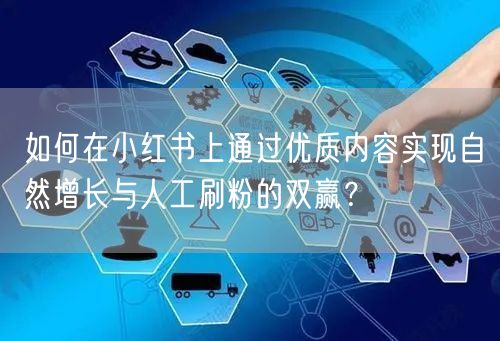如何在小红书上通过优质内容实现自然增长与人工刷粉的双赢?